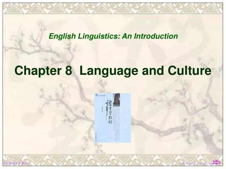 chapter 8 language and culture