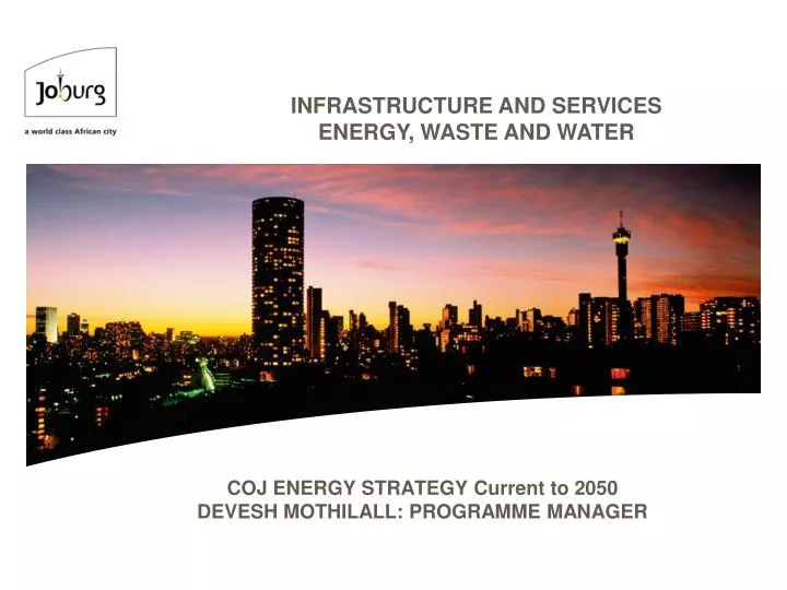coj energy strategy current to 2050 devesh mothilall programme manager