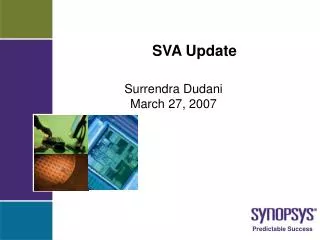 SVA Update