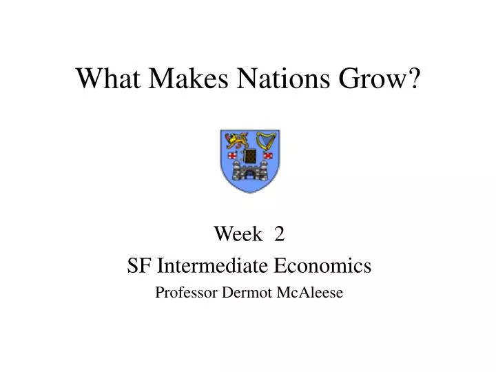 what makes nations grow