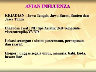 avian influenza