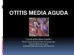 OTITIS MEDIA AGUDA - slide 1
