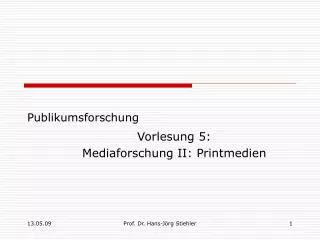 publikumsforschung
