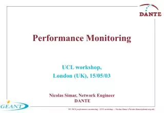 Performance Monitoring