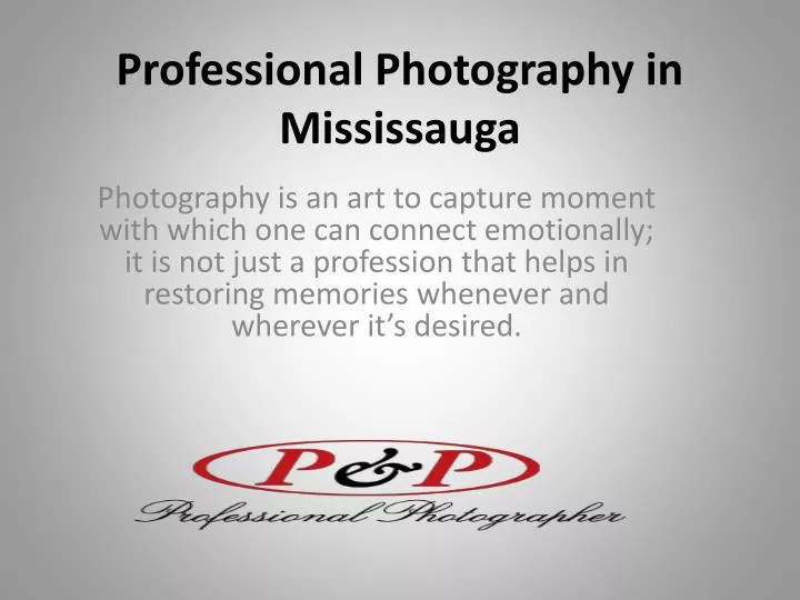 professional photography in mississauga
