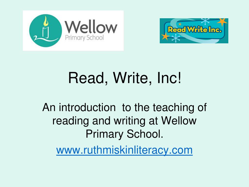 PPT - Read, Write, Inc! PowerPoint Presentation, free download - ID:5709115