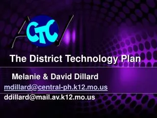 The District Technology Plan