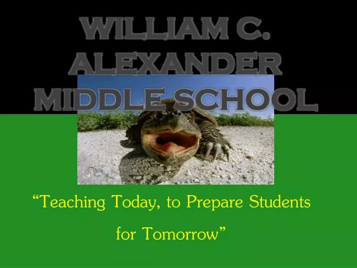 william c alexander middle school