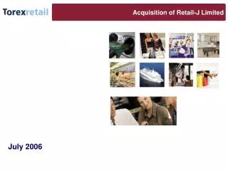 Acquisition of Retail-J Limited