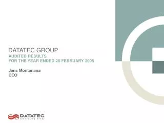DATATEC GROUP