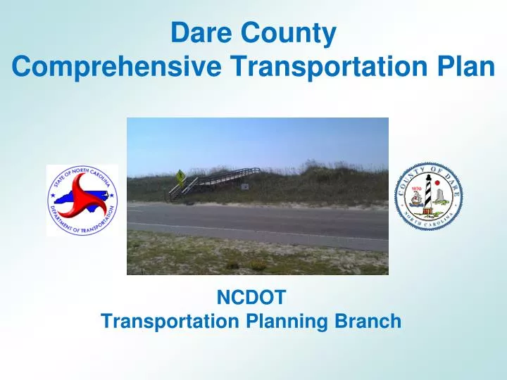 dare county comprehensive transportation plan