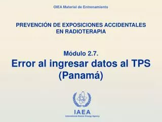 m dulo 2 7 error al ingresar datos al tps panam