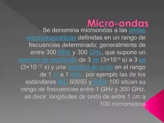 micro ondas