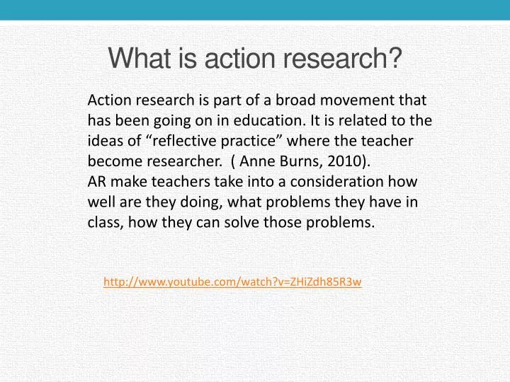 what is action research