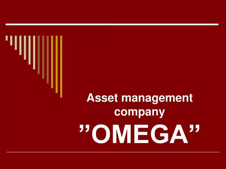 asset management company omega