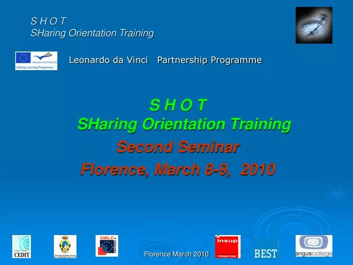 s h o t sharing orientation training