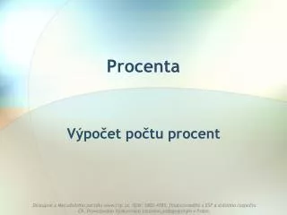 procenta