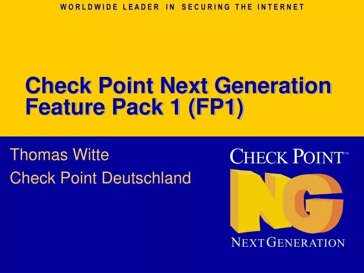 check point next generation feature pack 1 fp1