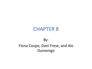 CHAPTER 8