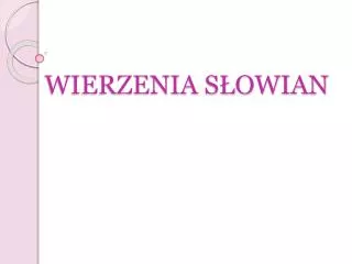 wierzenia s owian