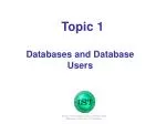 Topic 1 - slide 1