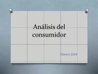 an lisis del consumidor