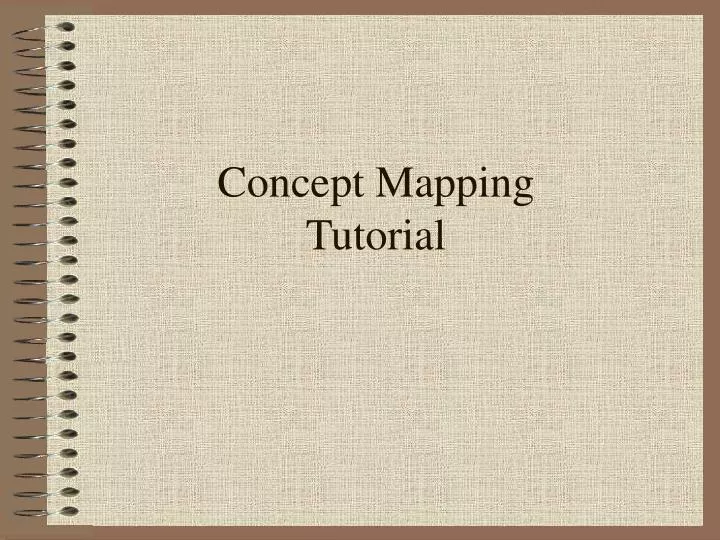 concept mapping tutorial