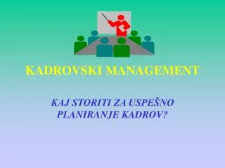 kadrovski management