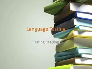 Language Testing