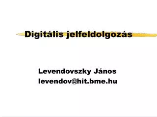 digit lis jelfeldolgoz s