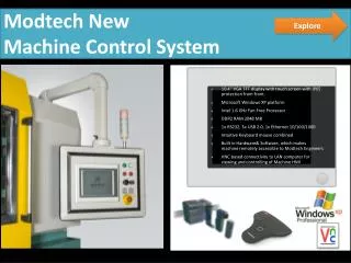 Modtech New Machine Control System