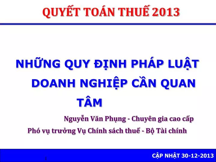 quy t to n thu 2013