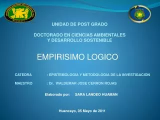 empirisimo logico