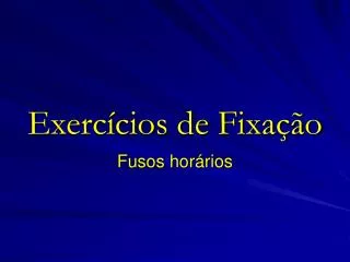 exerc cios de fixa o