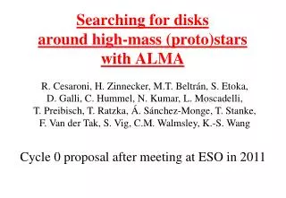 Searching for disks around high-mass (proto)stars with ALMA