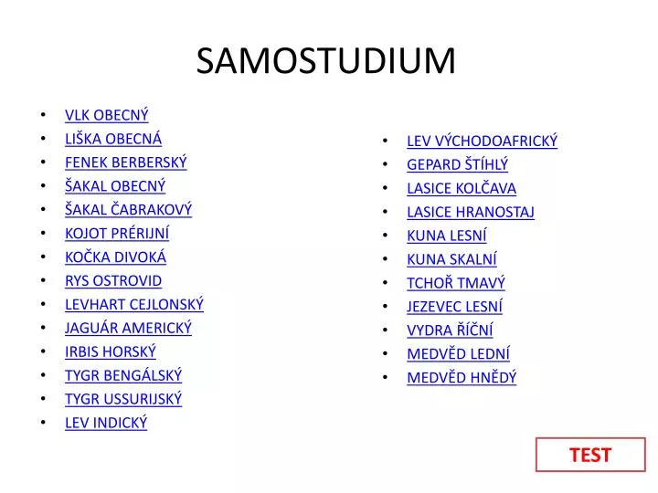 samostudium