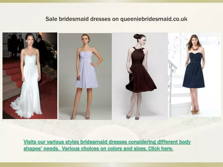 sale bridesmaid dresses on queeniebridesmaid co uk