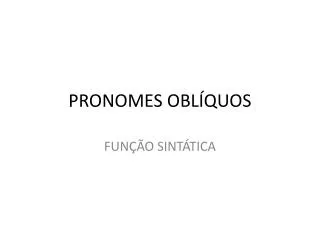 pronomes obl quos