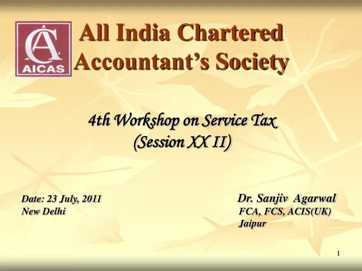all india chartered accountant s society