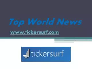 North America News - www.tickersurf.com