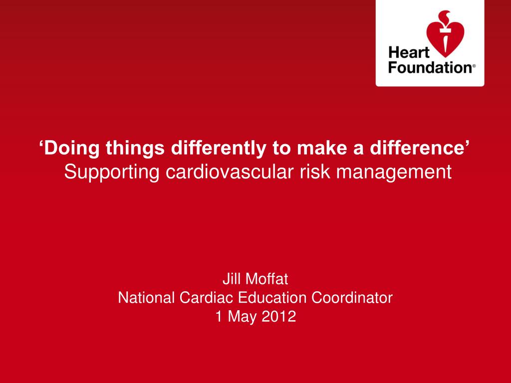 PPT - ‘Doing things differently to make a difference’ Supporting ...
