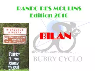 rando des moulins edition 2010