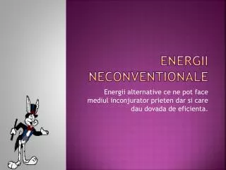 energii neconventionale