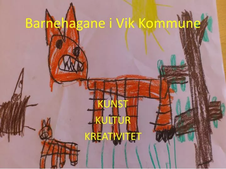 barnehagane i vik kommune