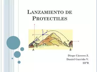 lanzamiento de proyectiles
