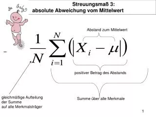streuungsma 3 absolute abweichung vom mittelwert