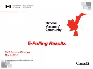 E-Polling Results