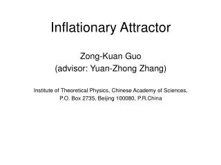 Inflationary Attractor