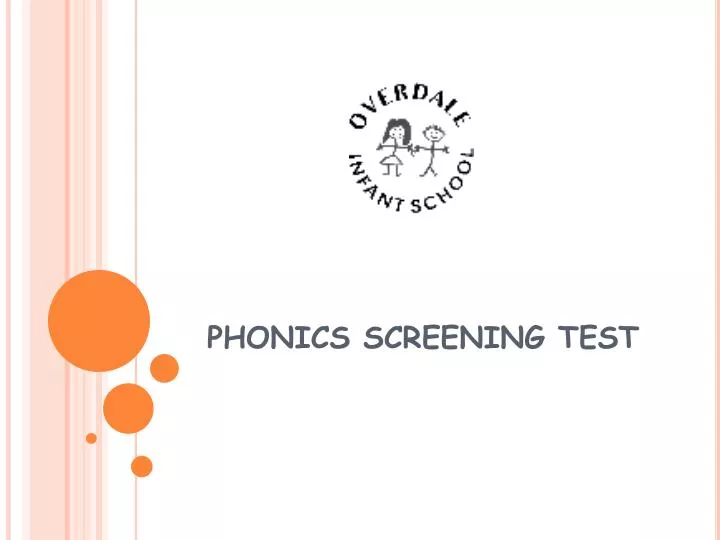 phonics screening test