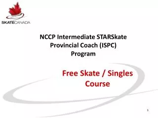 Free Skate / Singles Course
